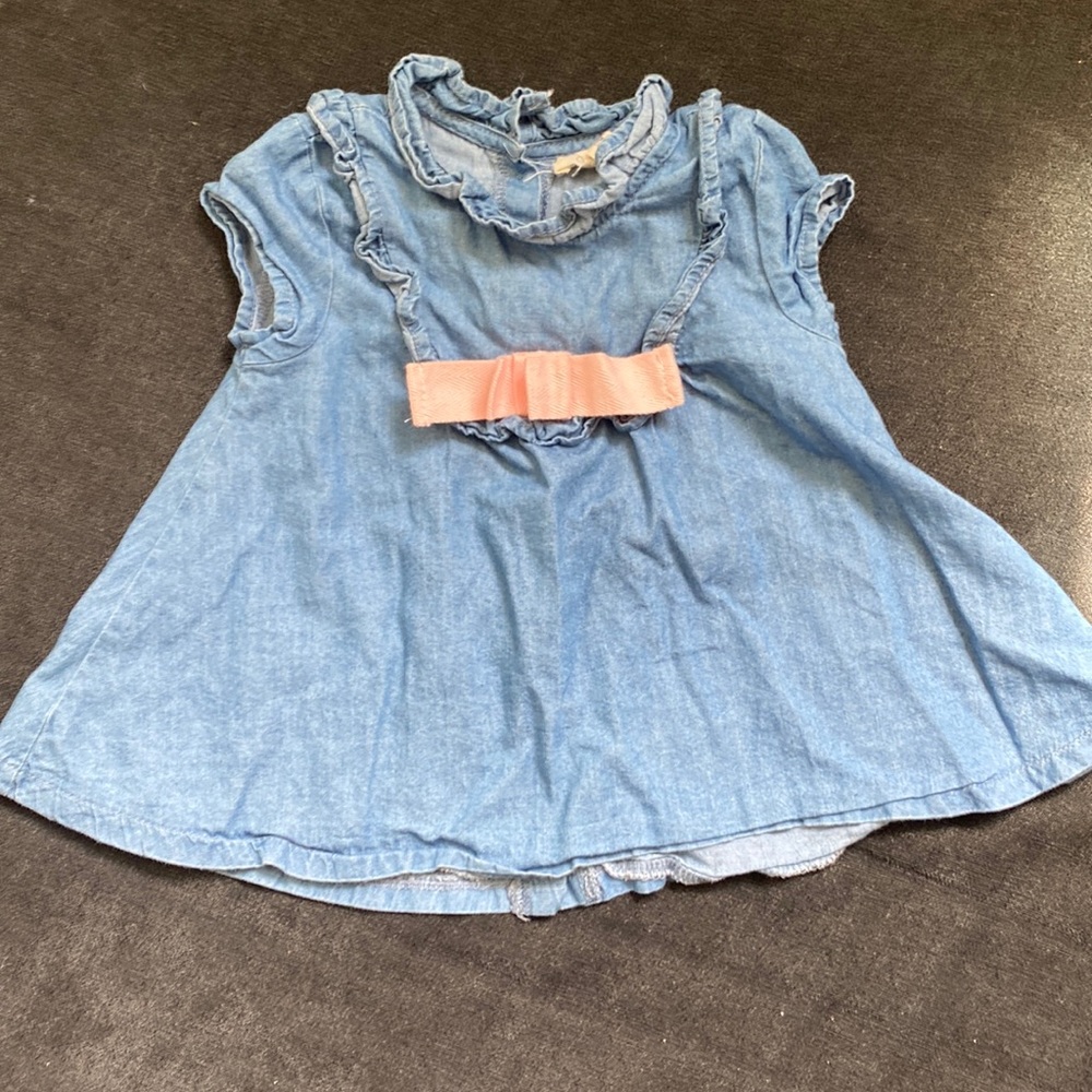 Chambray Denim Dress